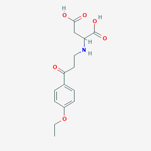 N-[3-(4-ethoxyphenyl)-3-oxopropyl]aspartic acid