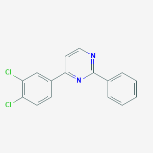 4-(3,4-Dichlorophenyl)-2-phenylpyrimidine