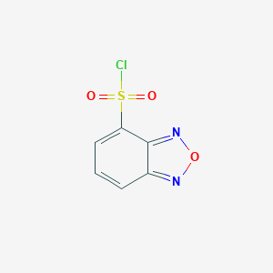 molecular formula C6H3ClN2O3S B039678 2,1,3-Benzoxadiazole-4-sulfonyl chloride CAS No. 114322-14-4