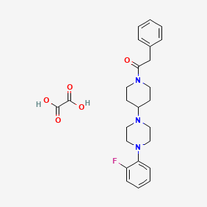 1-(2-fluorophenyl)-4-[1-(phenylacetyl)-4-piperidinyl]piperazine oxalate