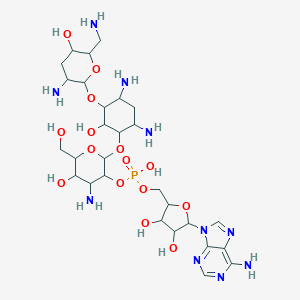 molecular formula C28H49N10O15P B039679 TbAMP CAS No. 114550-26-4
