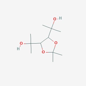 2-[5-(1-Hydroxy-1-methylethyl)-2,2-dimethyl-1,3-dioxolan-4-yl]-2-propanol
