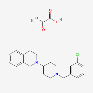 2-[1-(3-chlorobenzyl)-4-piperidinyl]-1,2,3,4-tetrahydroisoquinoline oxalate