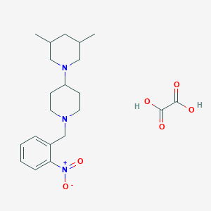 3,5-dimethyl-1'-(2-nitrobenzyl)-1,4'-bipiperidine oxalate