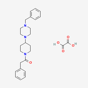 1-benzyl-4-[1-(phenylacetyl)-4-piperidinyl]piperazine oxalate