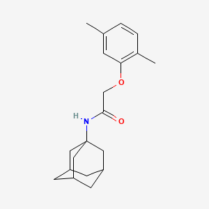 molecular formula C20H27NO2 B3968697 N-1-adamantyl-2-(2,5-dimethylphenoxy)acetamide 