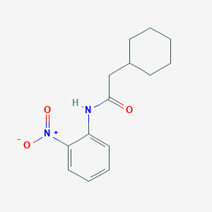 2-cyclohexyl-N-(2-nitrophenyl)acetamide