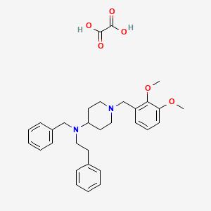 N-benzyl-1-(2,3-dimethoxybenzyl)-N-(2-phenylethyl)-4-piperidinamine oxalate