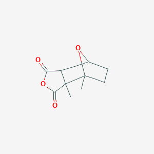 molecular formula C10H12O4 B396896 1,2-Dimethyl-4,10-dioxatricyclo[5.2.1.0~2,6~]decane-3,5-dione 