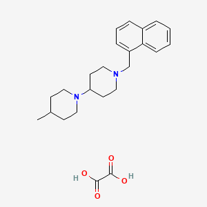 4-methyl-1'-(1-naphthylmethyl)-1,4'-bipiperidine oxalate