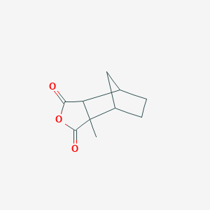molecular formula C10H12O3 B396917 2-Methyl-4-oxatricyclo[5.2.1.02,6]decane-3,5-dione CAS No. 39973-36-9