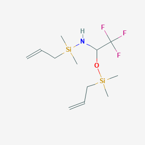 molecular formula C12H24F3NOSi2 B039695 Bastfa CAS No. 113996-89-7