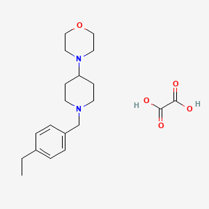 4-[1-(4-ethylbenzyl)-4-piperidinyl]morpholine oxalate