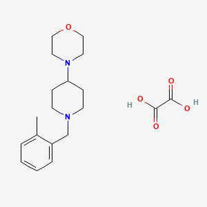 4-[1-(2-methylbenzyl)-4-piperidinyl]morpholine oxalate