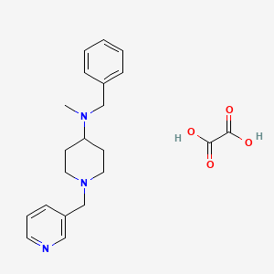 N-benzyl-N-methyl-1-(3-pyridinylmethyl)-4-piperidinamine oxalate