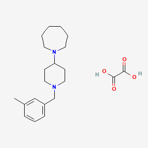 1-[1-(3-methylbenzyl)-4-piperidinyl]azepane oxalate