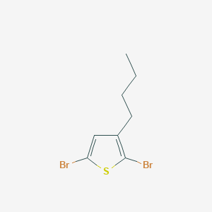 molecular formula C8H10Br2S B039698 2,5-Dibromo-3-butylthiophene CAS No. 116971-10-9
