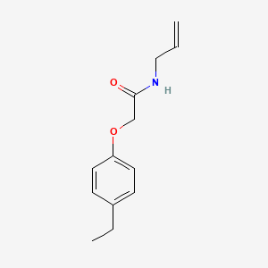 molecular formula C13H17NO2 B3969931 N-allyl-2-(4-ethylphenoxy)acetamide 