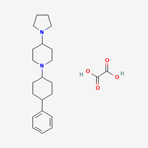 Oxalic acid;1-(4-phenylcyclohexyl)-4-pyrrolidin-1-ylpiperidine