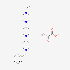 1'-benzyl-4-(4-ethyl-1-piperazinyl)-1,4'-bipiperidine oxalate