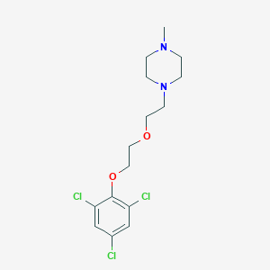 molecular formula C15H21Cl3N2O2 B397009 Cambridge id 6144050 