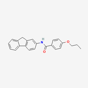 N-(9H-fluoren-2-yl)-4-propoxybenzamide