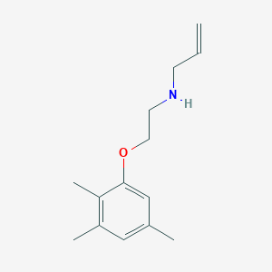 molecular formula C14H21NO B397014 N-allyl-N-[2-(2,3,5-trimethylphenoxy)ethyl]amine 