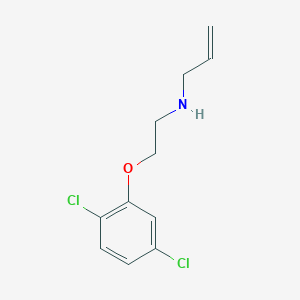 molecular formula C11H13Cl2NO B397018 N-allyl-N-[2-(2,5-dichlorophenoxy)ethyl]amine 