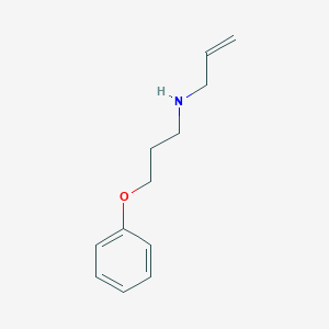 molecular formula C12H17NO B397021 N-allyl-N-(3-phenoxypropyl)amine 
