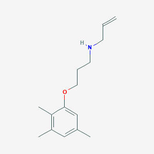 molecular formula C15H23NO B397027 N-allyl-N-[3-(2,3,5-trimethylphenoxy)propyl]amine 