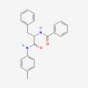 N-benzoyl-N-(4-methylphenyl)phenylalaninamide