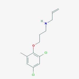 molecular formula C13H17Cl2NO B397028 N-allyl-N-[3-(2,4-dichloro-6-methylphenoxy)propyl]amine 