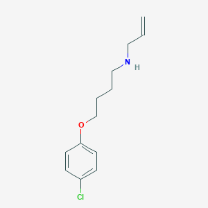 molecular formula C13H18ClNO B397035 N-allyl-N-[4-(4-chlorophenoxy)butyl]amine 