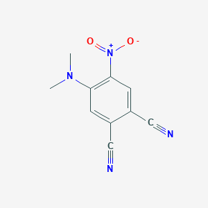 4-(Dimethylamino)-5-nitrobenzene-1,2-dicarbonitrile