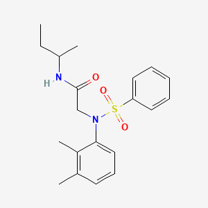 N~1~-(sec-butyl)-N~2~-(2,3-dimethylphenyl)-N~2~-(phenylsulfonyl)glycinamide