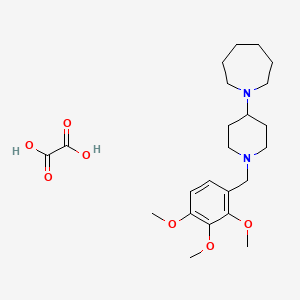 1-[1-(2,3,4-trimethoxybenzyl)-4-piperidinyl]azepane oxalate