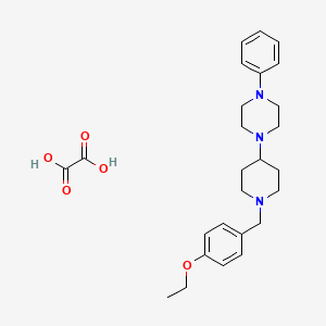 1-[1-(4-ethoxybenzyl)-4-piperidinyl]-4-phenylpiperazine oxalate