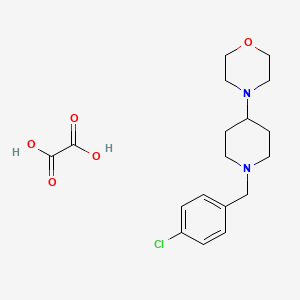 4-[1-(4-chlorobenzyl)-4-piperidinyl]morpholine oxalate