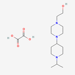 2-[4-(1-isopropyl-4-piperidinyl)-1-piperazinyl]ethanol ethanedioate (salt)