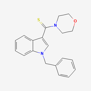 1-BENZYL-3-(MORPHOLINE-4-CARBOTHIOYL)-1H-INDOLE