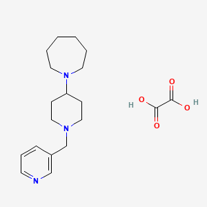 1-[1-(3-pyridinylmethyl)-4-piperidinyl]azepane oxalate