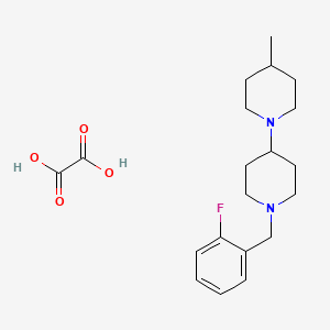 1'-(2-fluorobenzyl)-4-methyl-1,4'-bipiperidine oxalate