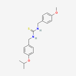 N-(4-isopropoxybenzyl)-N'-(4-methoxybenzyl)thiourea