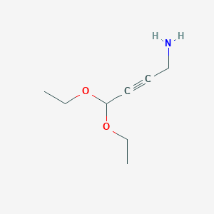 4,4-Diethoxybut-2-yn-1-amine