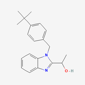 1-[1-(4-tert-butylbenzyl)-1H-benzimidazol-2-yl]ethanol