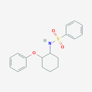 N-(2-phenoxycyclohexyl)benzenesulfonamide