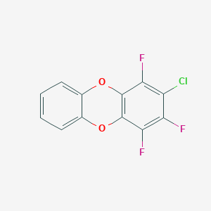 molecular formula C12H4ClF3O2 B397166 2-Chloro-1,3,4-trifluorooxanthrene CAS No. 664371-50-0