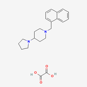 1-(1-naphthylmethyl)-4-(1-pyrrolidinyl)piperidine oxalate