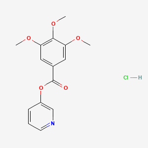 3-pyridinyl 3,4,5-trimethoxybenzoate hydrochloride