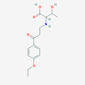 N-[3-(4-ethoxyphenyl)-3-oxopropyl]threonine